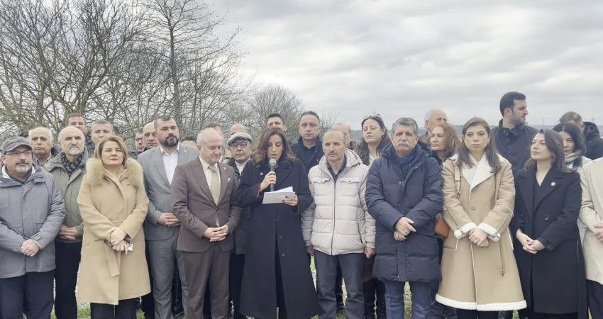 CHP Genel Başkan Yardımcısı Evrim Rızvanoğlu, Kocaeli Kartepe’de planlanan çelikhane