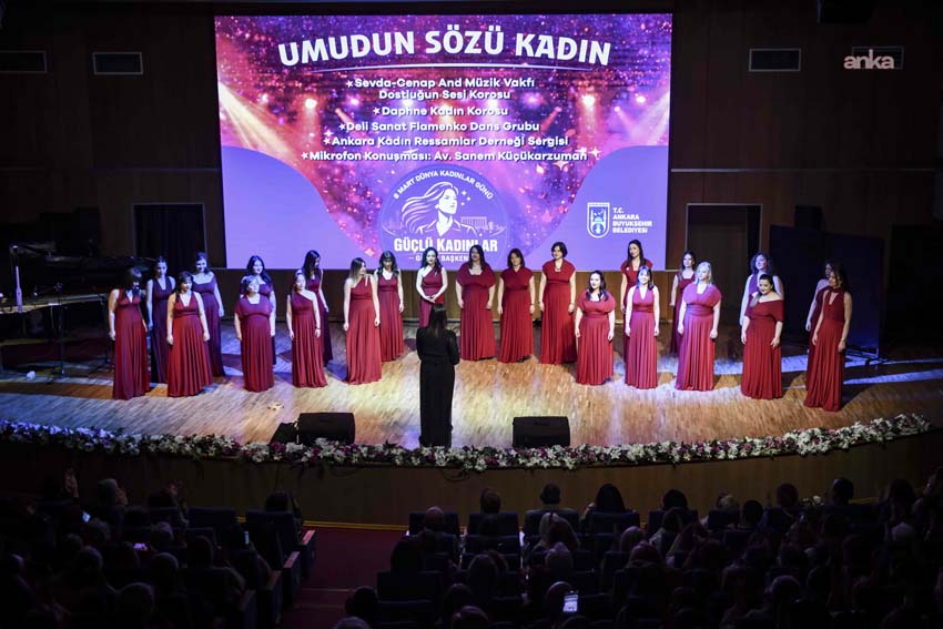 Ankara Büyükşehir Belediyesi (ABB), “Umudun Sözü Kadın” temasıyla “Güçlü Kadınlar,