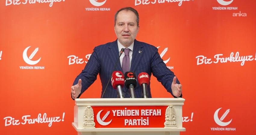 Fatih Erbakan: Devletin görevi yoksullara yardım etmek değil, yoksullaşmayı önlemektir Yeniden Refah Partisi Genel Başkanı Fatih Erbakan, sosyal yardım politikalarını