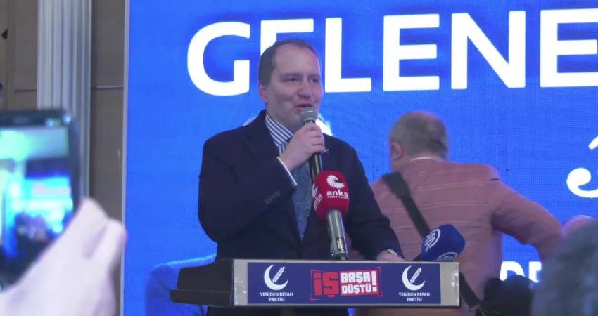 Yeniden Refah Partisi Genel Başkanı Fatih Erbakan, "İşsizlik almış başını