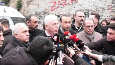 İstanbul Valisi Davut Gül, doğal gaz kaynaklı olduğu değerlendirilen patlama