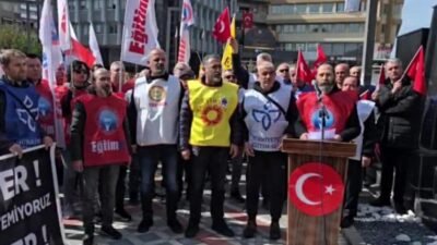 Eğitim sendikaları ve sivil toplum kuruluşları, öğretmen Fatma Nur Çelik'in