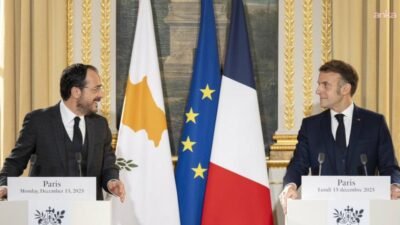 Fransa'nın, Orta Doğu'daki gelişmeler nedeniyle Güney Kıbrıs Rum Yönetimi'ne bir