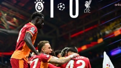 Galatasaray, UEFA Şampiyonlar Ligi son 16 turu ilk maçında İngiliz
