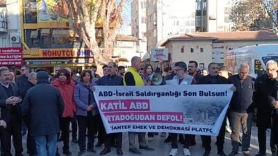 ABD ve İsrail’in İran’a yönelik saldırıları Gaziantep Emek ve Demokrasi