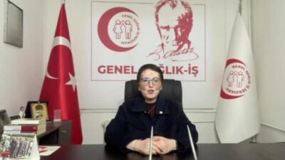 Genel Sağlık-İş Genel Başkanı Derya Uğur, Adana Yüreğir Devlet Hastanesi’nde