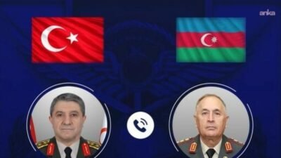Genelkurmay Başkanı Selçuk Bayraktaroğlu, Azerbaycan Genelkurmay Başkanı Kerim Veliyev ile