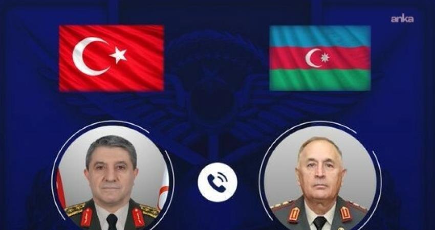 Genelkurmay Başkanı Selçuk Bayraktaroğlu, Azerbaycan Genelkurmay Başkanı Kerim Veliyev ile
