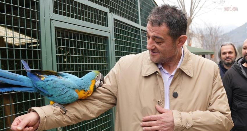 Giresun Belediye Başkanı Fuat Köse, Belediye Hayvanat Bahçesi'ni ziyaret ederek,