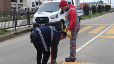 Giresun Belediyesi ekipleri, vatandaşların daha temiz ve düzenli bir şehirde