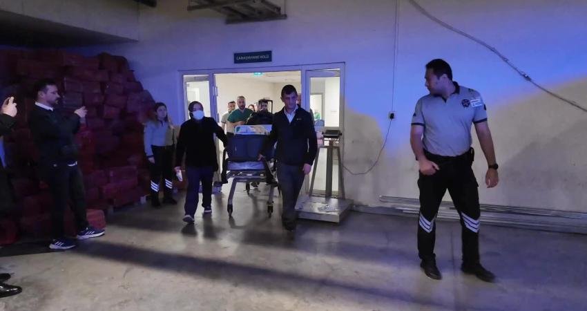 Giresun'un Görele ilçesinde hafta sonu otomobil çarpması sonucu kaldırıldığı hastanede