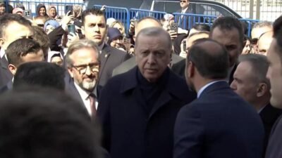 Cumhurbaşkanı Recep Tayyip Erdoğan, Ahlatlıbel'de Hacı İbrahim Demir Camisi'nin açılış