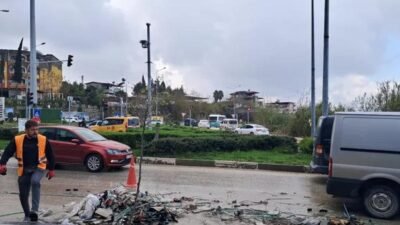 Hatay’da aşırı yağış sele yol açtı ve Defne Devlet Hastanesi’nin