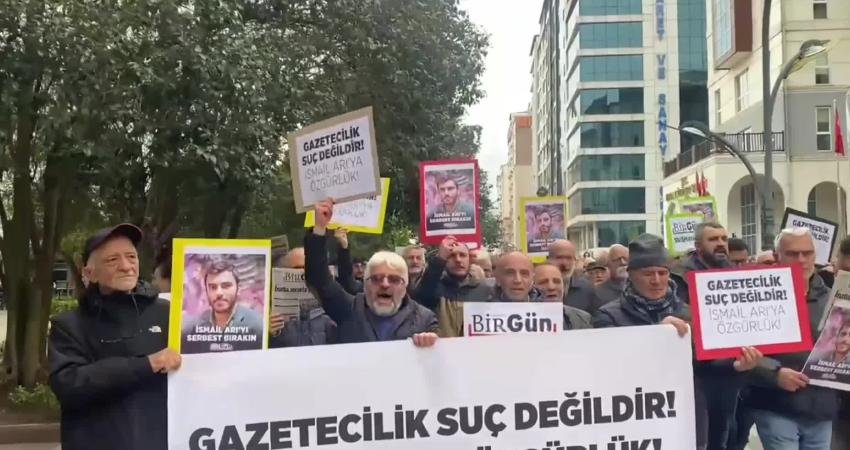 BirGün gazetesi muhabiri İsmail Arı’nın tutuklanması, Artvin ve Hopa’da düzenlenen