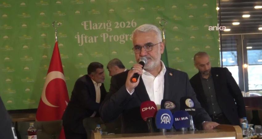 HÜDA PAR Genel Başkanı Zekeriya Yapıcıoğlu, "Bölgemizde kurulan Amerikan üsleri