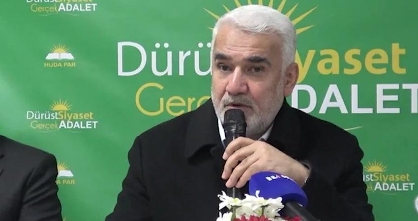 HÜDA PAR Genel Başkanı Zekeriya Yapıcıoğlu, ABD Başkanı Donald Trump'a