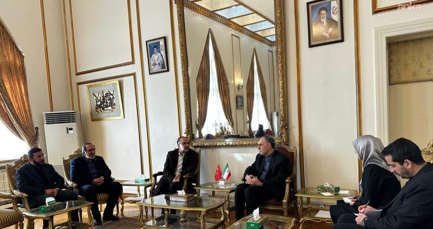 HÜDA PAR Genel Başkan Vekili İshak Sağlam ve beraberindeki heyet,