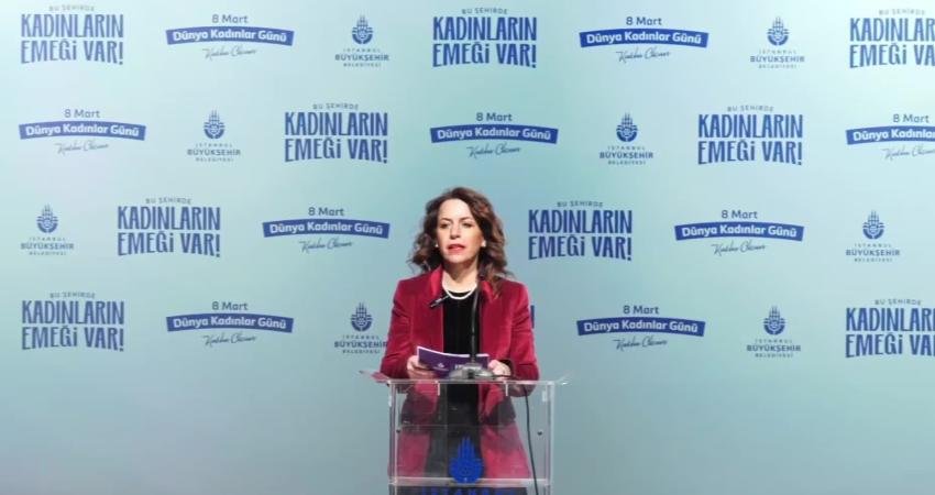 İBB Başkanvekili Aslan: “Başka hiçbir konuda bir araya gelemiyorsanız bile lütfen kadınlar ve kanunlar konusunda bir araya gelin” İstanbul Büyükşehir Belediye (İBB) Başkanvekili Nuri Aslan, Yerel Eşitlik Planı