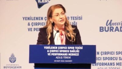 İstanbul Büyükşehir Belediye (İBB) Başkanvekili Nuri Aslan, yenilenen Çırpıcı Spor