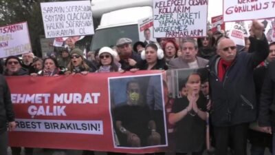 CHP İstanbul İl Örgütü ve desteğe gelen partililer,  Silivri Dayanışma