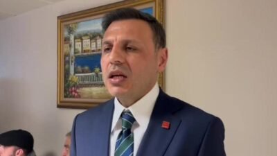 CHP İstanbul İl Başkanı Özgür Çelik, İBB Davası'nın duruşmasına izleyicilerin