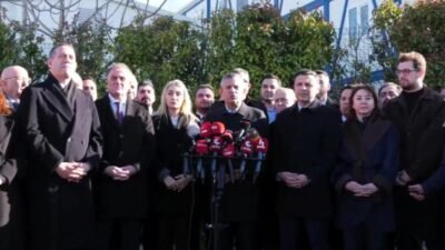 CHP Genel Başkanı Özgür Özel, İBB davasının ilk gününün ardından