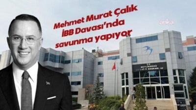 İstanbul Büyükşehir Belediyesi'ne (İBB) yönelik davanın duruşmasında savunması alınan tutuklu
