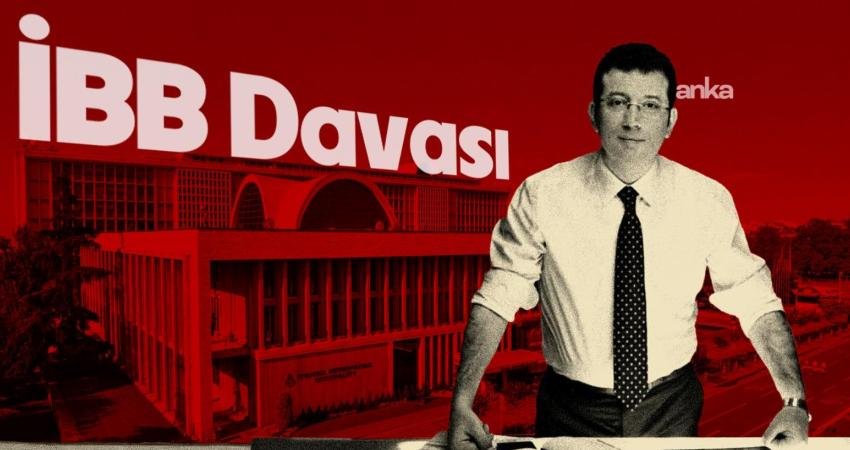 İBB Davası'nın dördüncü gününde duruşmaya verilen arada sanıklar salondan ayrılırken
