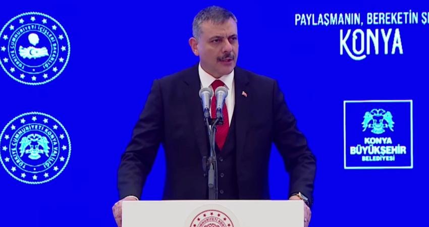 Gazzeli misafir ailelerin konuk edildiği iftar programında konuşan İçişleri Bakanı Mustafa