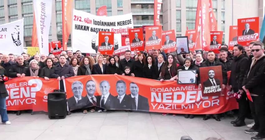 CHP İstanbul İl örgütü, Silivri’de tutuklu bulunan ancak aylardır iddianamesi