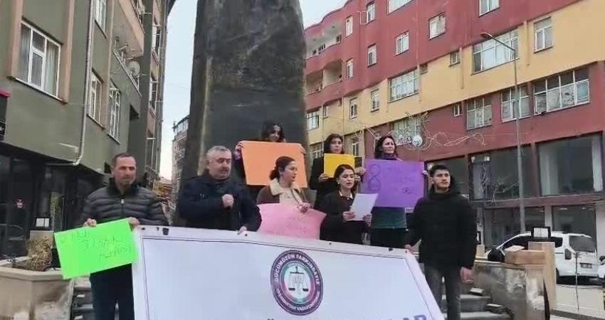 Iğdır Barosu Kadın Hakları Komisyonu üyeleri, 8 Mart Dünya Emekçi
