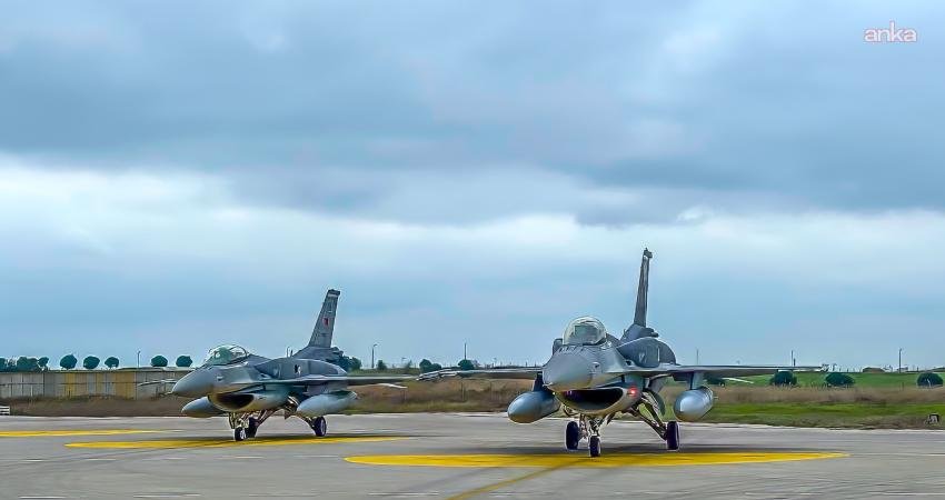 6'ncı Ana Jet Üs Komutanlığı'ndan iki adet F-16 uçağı, Romanya'da