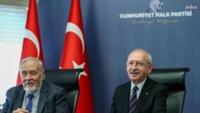 CHP'nin 7'nci Genel Başkanı Kemal Kılıçdaroğlu, tarihçi Prof. Dr. İlber