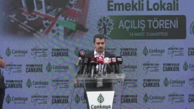 Çankaya Belediye Başkanı Hüseyin Can Güner, İlker–Mürsel Uluç Emekli Lokali