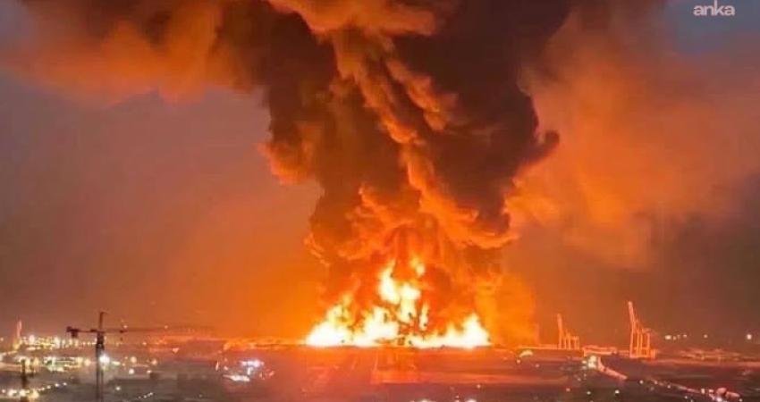 Irak Kürt Bölgesel Yönetimi’nin (IKBY) başkenti Erbil’de şiddetli patlama sesleri