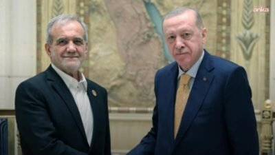 İran Cumhurbaşkanı Mesud Pezeşkiyan, Cumhurbaşkanı Recep Tayyip Erdoğan’ın saldırgan Siyonist