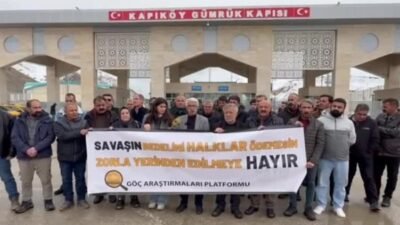DEM Parti Van Milletvekili Mahmut Dindar İran sınır kapısında yaptığı açıklamada,