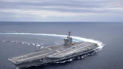 İran İslam Devrim Muhafızları, Amerikan uçak gemisi USS Abraham Lincoln’ün