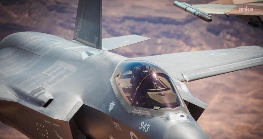 İsrail Hava Kuvvetleri, bir "F-35I Adir" savaş uçağının İran Hava