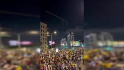 İsrail'in Tel Aviv ve Kudüs başta olmak üzere birçok kentinde