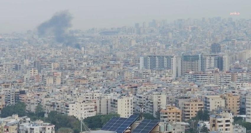 İsrail ordusu, Lübnan’ın başkenti Beyrut’ta Hizbullah’a ait hedeflere yönelik yeni