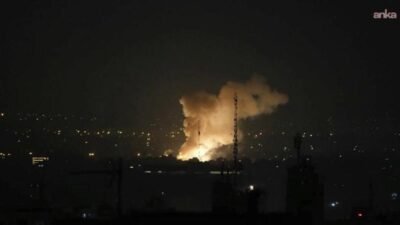 İsrail’in güneyindeki Arad ve Dimona bölgelerine isabet eden balistik füzeler