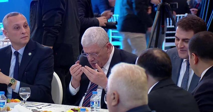 İYİ Parti Genel Başkanı Müsavat Dervişoğlu, Giresun'da iftar programına katıldı ve