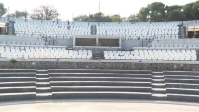 İzmir Büyükşehir Belediyesi, Kültürpark Atatürk Açık Hava Tiyatrosu’nda yenileme çalışması