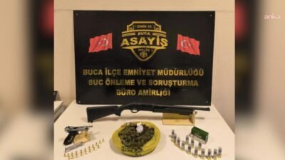 İzmir’in Buca'da polis ekiplerince düzenlenen operasyonda, hakkında 7 yıl 11