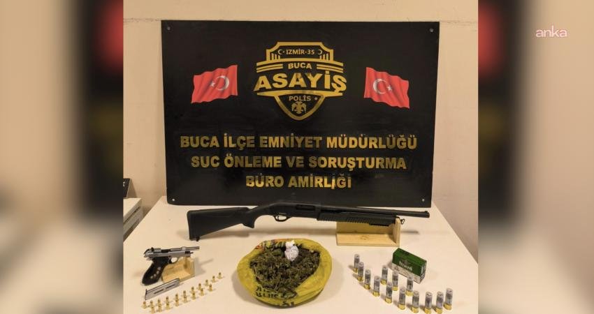 İzmir’in Buca'da polis ekiplerince düzenlenen operasyonda, hakkında 7 yıl 11