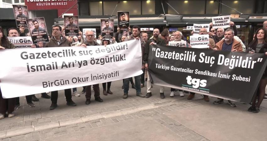 BirGün Gazetesi muhabiri İsmail Arı’nın tutuklanması, İzmir’in Konak ilçesinde meslek