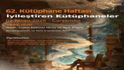 İzmir’de Kütüphane Haftası kutlanıyor İzmir Büyükşehir Belediyesi, Kütüphane Haftası kapsamında Ahmet Piriştina Kent Arşivi