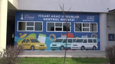 İzmir Büyükşehir Belediyesi, Gaziemir’de kurduğu Ticari Araç Uygunluk Kontrol Merkezi’nde