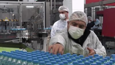 İzmir Büyükşehir Belediyesi iştiraki İzdoğa tarafından işletilen Şaşal Su Fabrikası’nda